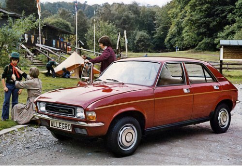 Малыш Austin Allegro выпускался с 1973 по 1983…