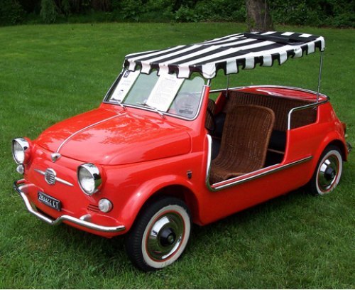 Старый Fiat 500 Jolly был не концептом, а самой…