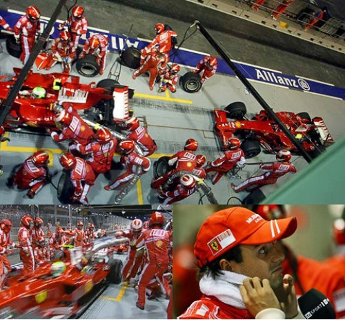 Для Массы, как для всей команды Ferrari, гонка…