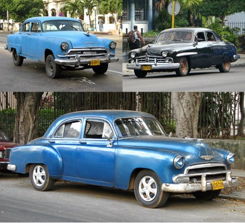 Вверху слева — Это Chrysler 1951—1952 годов, они…