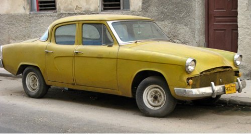 «Студер» и, похоже, 1955 года: характерная…