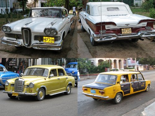 Вверху — Edsel 1958 года. Внизу слева —…