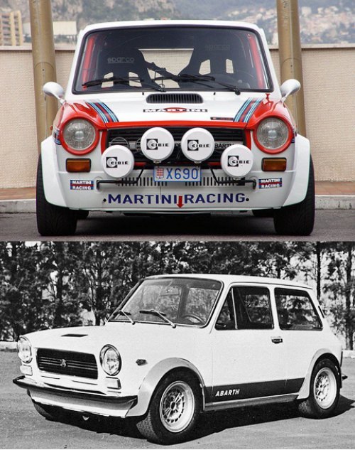 Литровая «четверка» ралли-кара A112 с двумя…