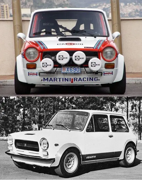 Литровая «четверка» ралли-кара A112 с двумя…