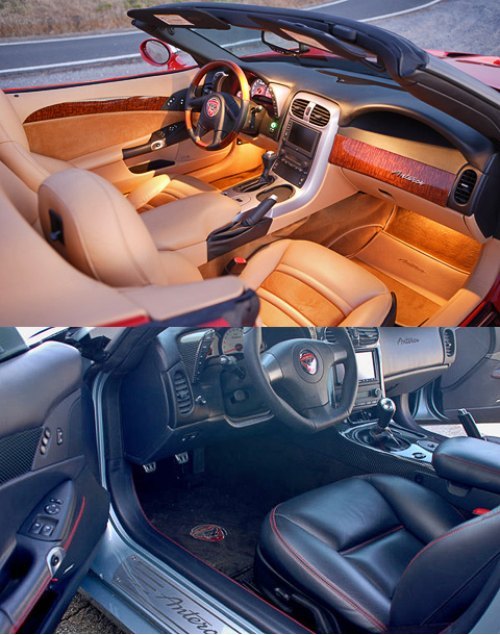 Интерьер Корветта специалисты ателье n2a Motors…