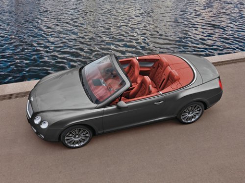 С опущенным верхом GTC Speed способен развить 314…