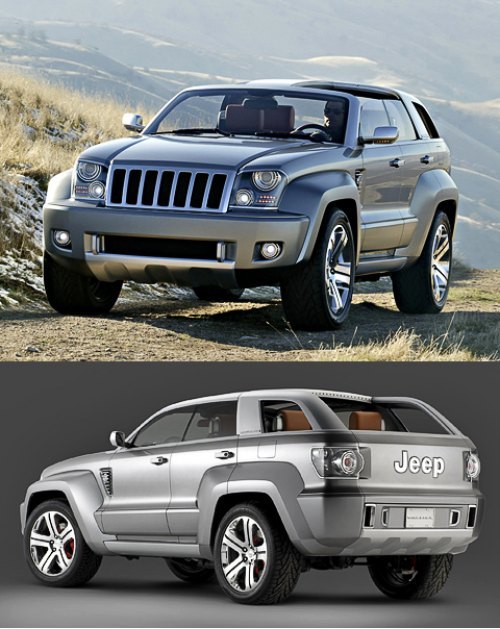 Концепт Jeep Trailhawk сочетает в дизайне все…