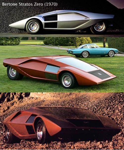 Концепт-кар Alfa Romeo 33 Carabo 1968 года. Вот с…