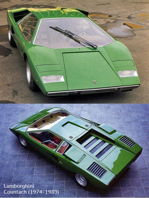 Итак, Countach. Пожалуй, это самая знаменитая…