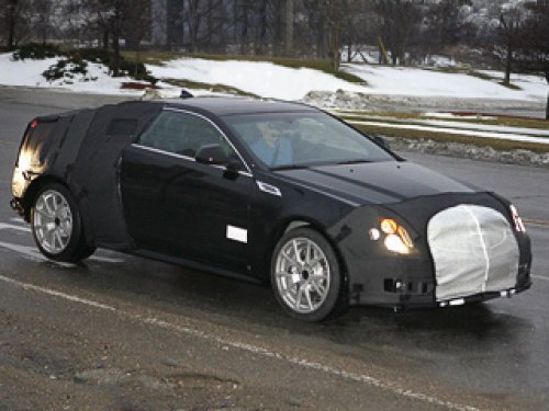 Ранее Cadillac CTS Coupe-V попадался шпионерам…