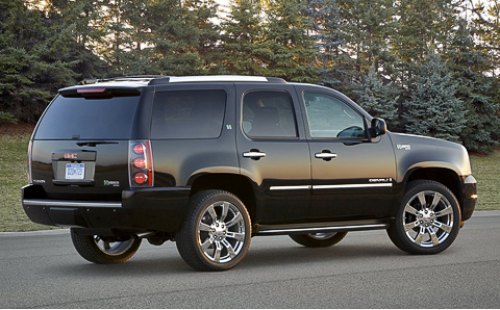 Заднеприводный Yukon Hybrid в смешанном цикле на…