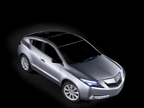 На мотор-шоу в Нью-Йорке концепт Acura ZDX…
