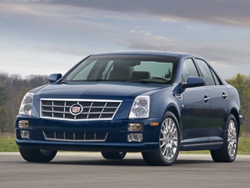 Нынешний флагман Cadillac STS уже вымахал на 4986…