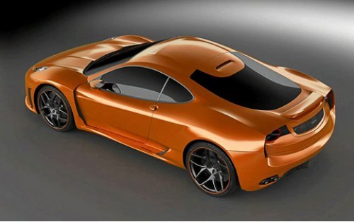 По габаритам купе TuLesto чуть больше Ferrari…