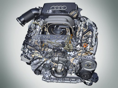 Мотор V6 3.2 FSI с углом развала цилиндров 90…