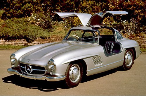 Оригинальные 300 SL из-за конструкции задней…