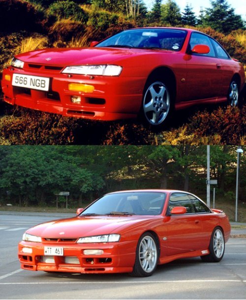 Купе Nissan 200 SX с заводским индексом S14…