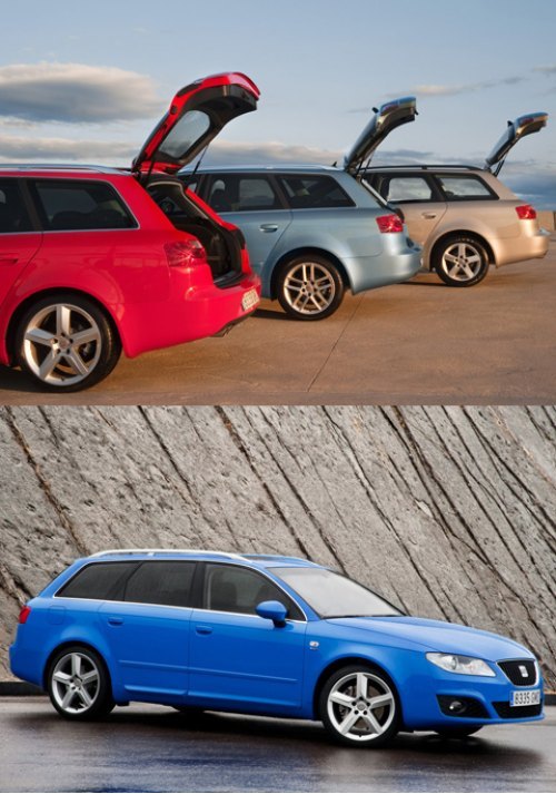 Не шибко авантажно? Что делать, универсал Audi A4…