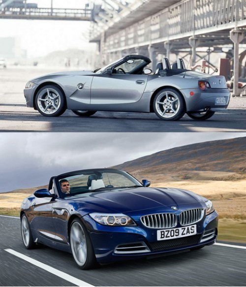 Родстеры BMW Z4 первого и второго поколений…