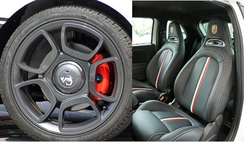 Уже в базовой комплектации Fiat 500 Abarth…