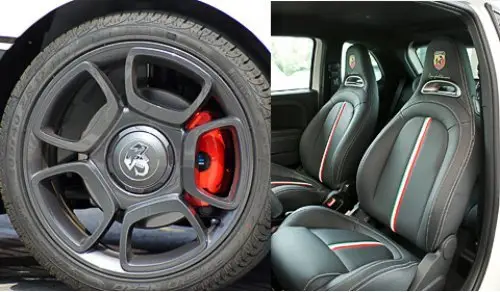 Уже в базовой комплектации Fiat 500 Abarth…