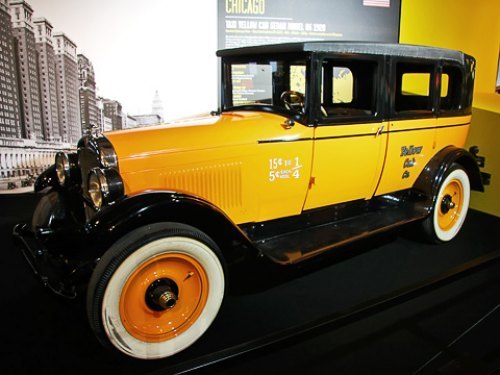 Yellow Cab Sedan Moldel 06 (1929).