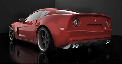 Четверть мили купе проходит за 12 с. Ferrari 599…