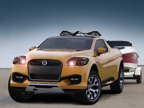 По мнению румынского дизайнера, пикап Fiat…