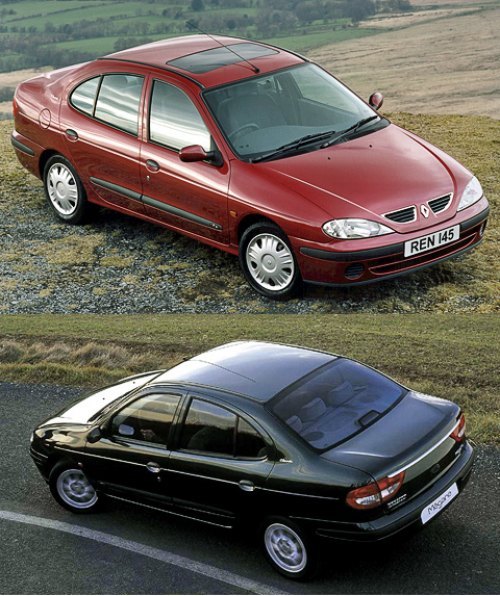 Седан Megane первого поколения под именем Classic…