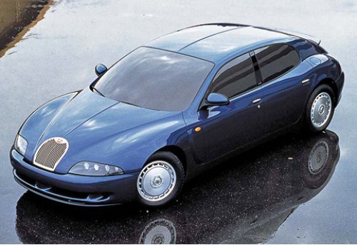 Уже у Bugatti EB112 был углепластиковый…
