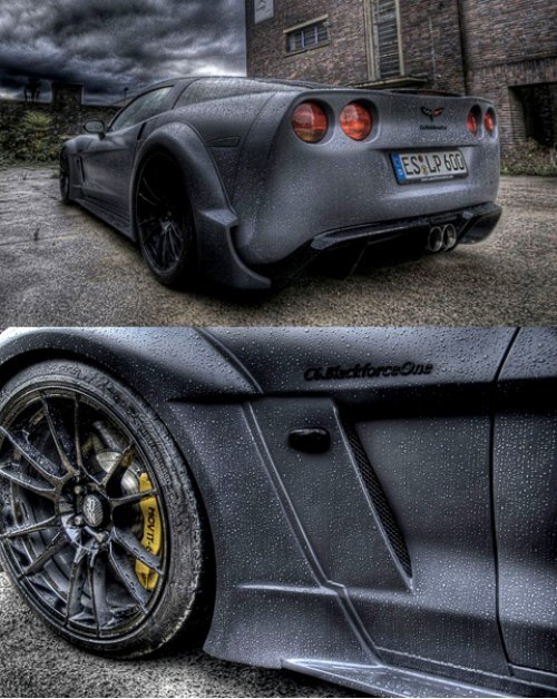 Модернизированный Corvette Z06 укомплектован…