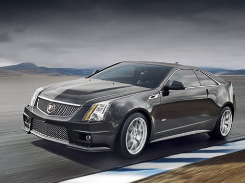 Спереди «горячую» модификацию CTS-V Coupe от…