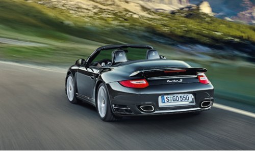 До сотни кабриолет Turbo S разгоняется на одну…