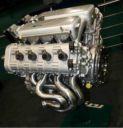 У собственного, руфовского двигателя V8 4.5…