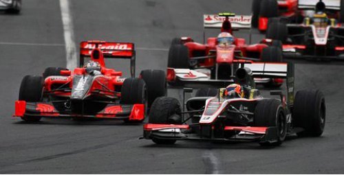 Карун Чандхок первым из гонщиков Hispania Racing…