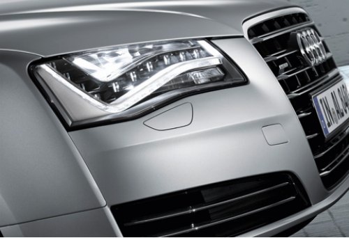 Полностью светодиодные фары, которые для Audi A8…