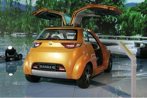 Длиной кузова и колесной базы концепт-кар Geely…