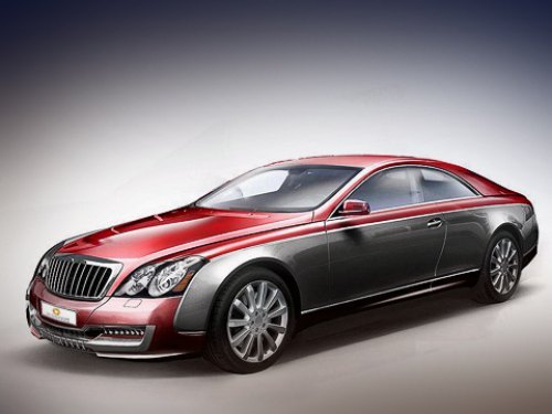 От лимузина Maybach купе унаследует удлинённую…