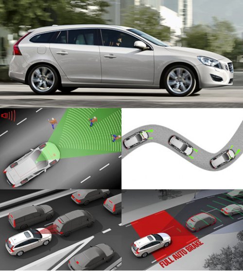 Как и седан, универсал Volvo V60 предполагает две…