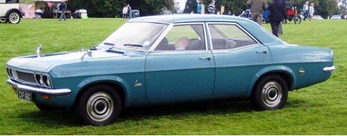 На фотографии — Vauxhall Victor FD до «мутации».
