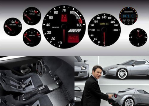 Интерьер выдает донора — суперкар Ferrari F430…