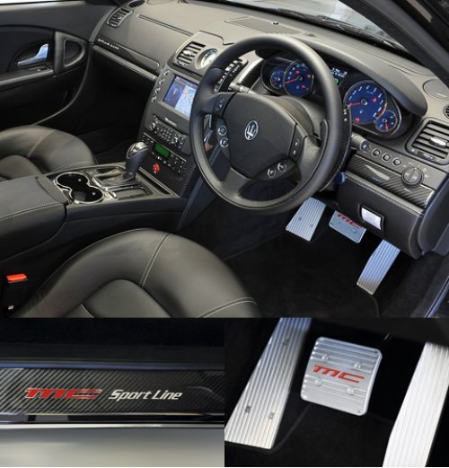 При заказе пакета MC Sport Line центральную…