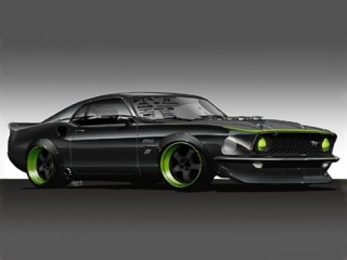 Двухдверка Mustang 1969 RTR-X получит…