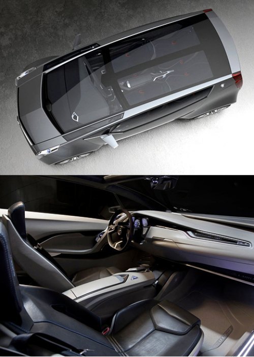 Сосредоточенные вокруг руля сенсорные экраны, с…