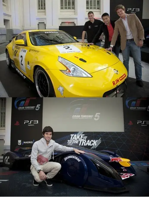 Возле Ниссана 370Z, выступающего в классе GT4,…