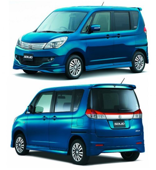 Кей-кар Suzuki Solio последнего поколения с…