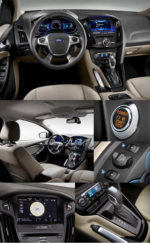 Focus Electric оснащен шестью надувными…