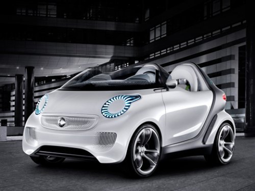 Внешне концептуальный Smart Forspeed выглядит…