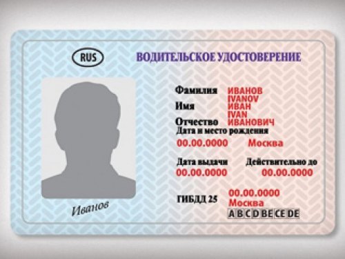 Новые права по размеру точно такие же, как и…