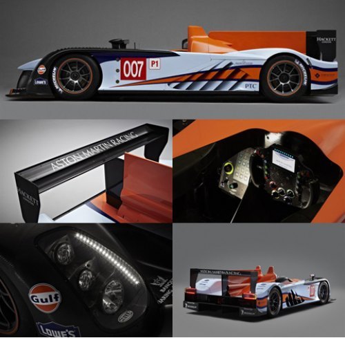 Обут болид AMR-One в 18-дюймовые колесные диски с…